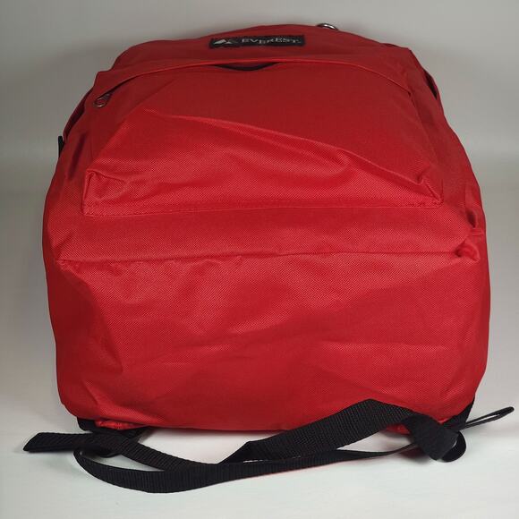 Everest Classic School Backpack 16.5" Solid‎ RED Color 2045CR/RD 1340 cu. in NWT - Picture 6 of 13